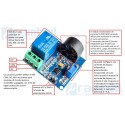 Modulo sensor de corriente alterna 5A, 12V con relé