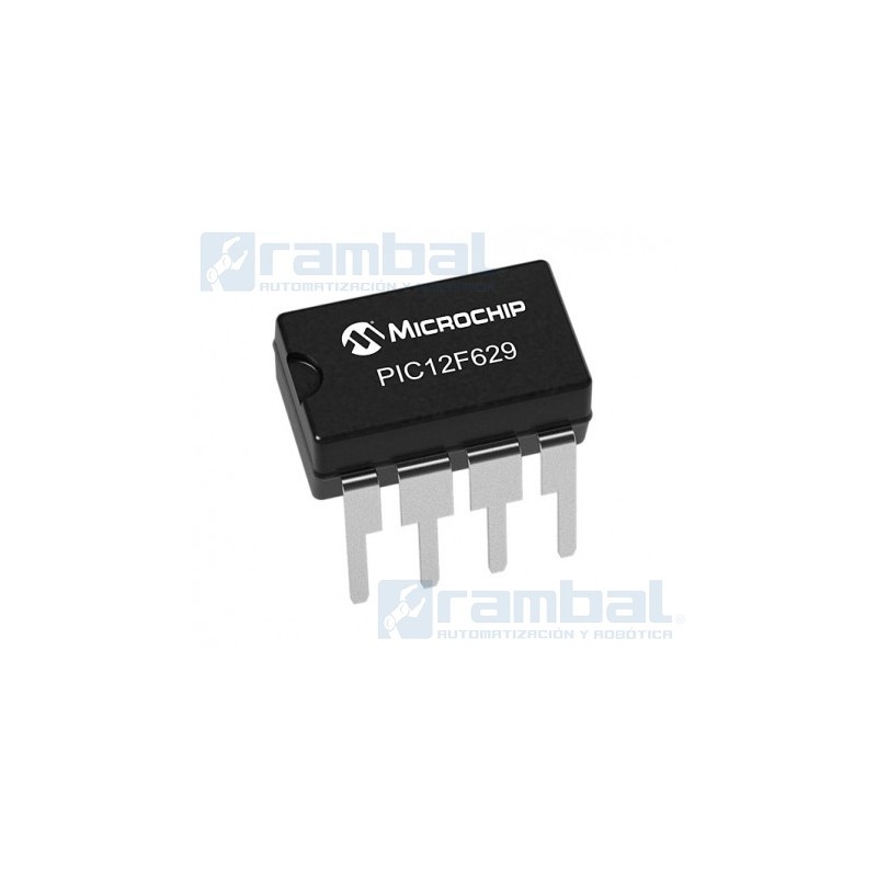 Microcontrolador PIC12F629 PDIP 8 pines