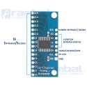 Modulo Multiplexor Digital/Analogico de 16 canales CD74HC4067
