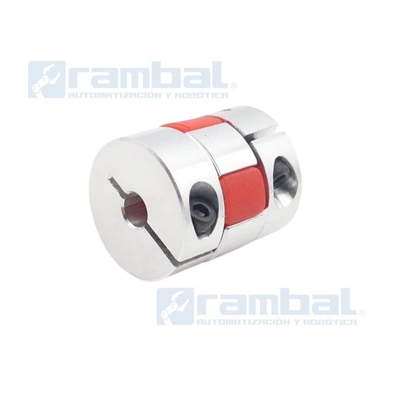 Flex Shaft Plum Coupler-Acople Motor Stepper 6.35x6.35 mm Industrial