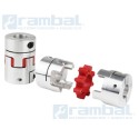Flex Shaft Plum Coupler-Acople Motor Stepper 6.35x6.35 mm Industrial