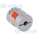 Flex Shaft Plum Coupler-Acople Motor Stepper 6.35x6.35 mm Industrial