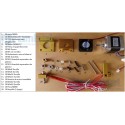 Kit Extrusor MK8 Hotend con boquilla, motor y accesorios.