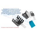 Disipador de calor de 10x15x20 mm, para componentes TO-220