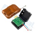 Módulo Relé inalámbrico 1 canal, 12 V, 315 MHz con Transmisor a distancia.