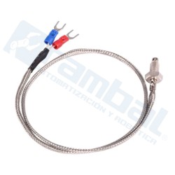 Termocupla tipo K 600°C 1m