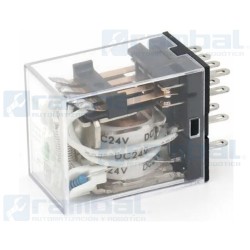 Relé electromagnético MY4NJ HH54P, 5 A, 240 VAC, 28 VDC