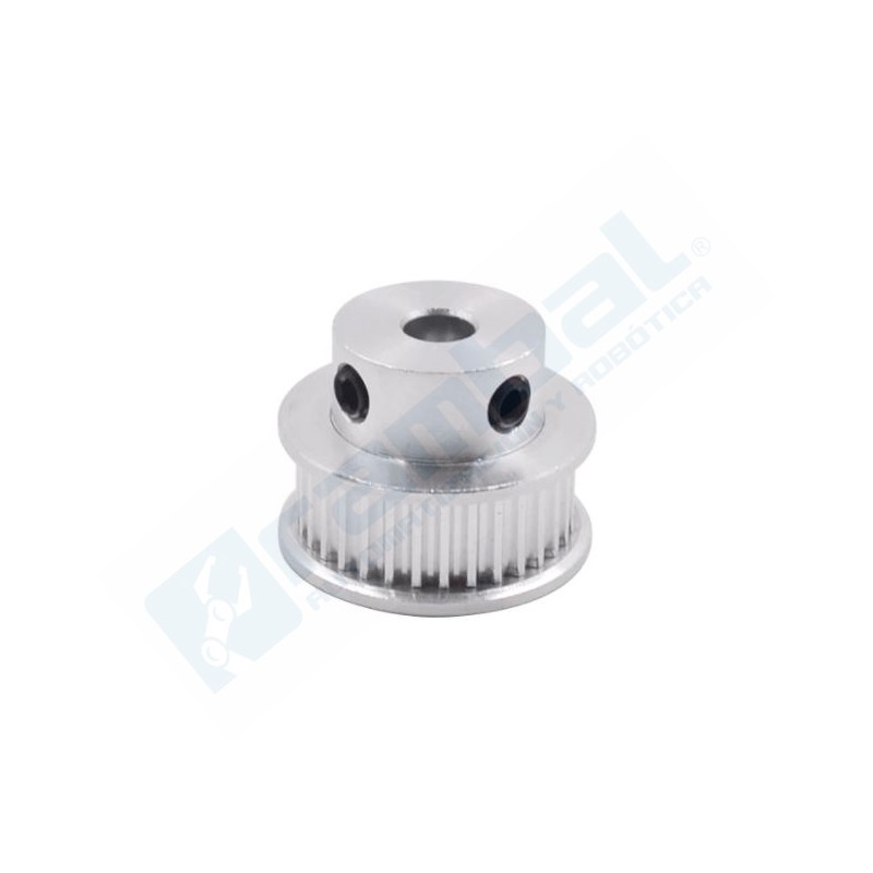 Polea Dentada GT2 30 Dientes 5mm.