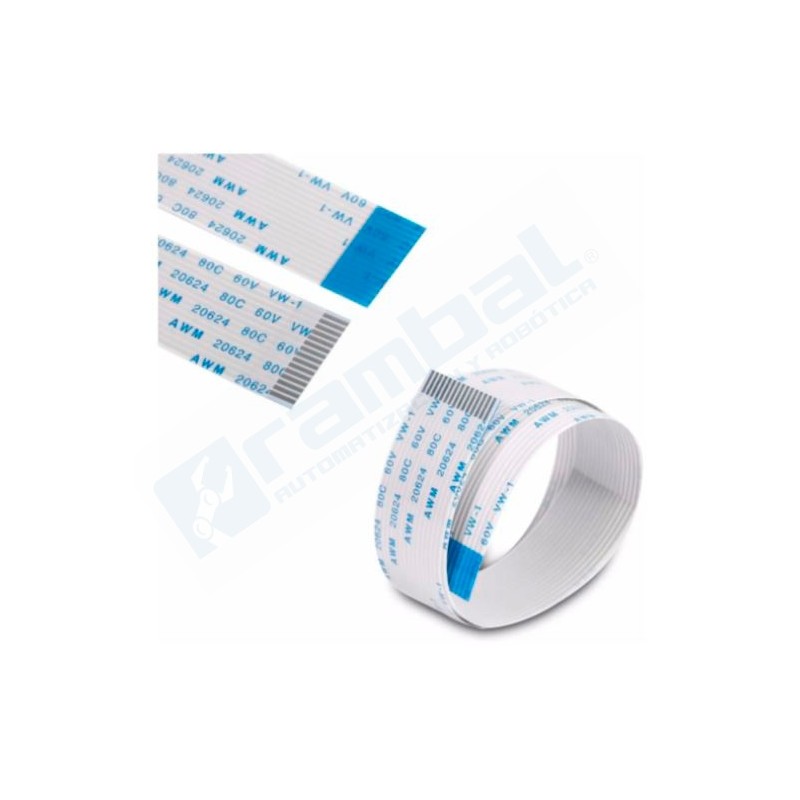 Cable Flexible FFC Para Cámara Raspberry Pi - 50 cm.