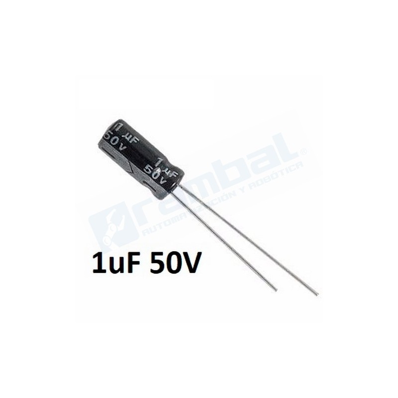 Condensador Electrolitico 1uf 50V