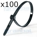 Pack 100 uni. Brida Nylon 4x200 mm