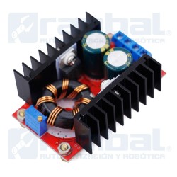 R-Fuente Regulable Elevador de voltaje Step Up DC-DC 150W