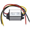 R-Reductor de voltaje Step Down DC-DC 24V a 12V 3A Impermeable