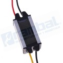 R-Reductor de voltaje Step Down DC-DC 24V a 12V 3A Impermeable