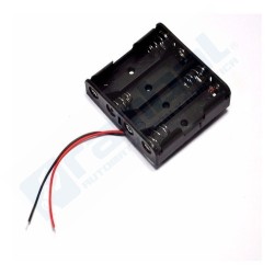 R-Porta Pilas 4xAA 1.5V con Cable