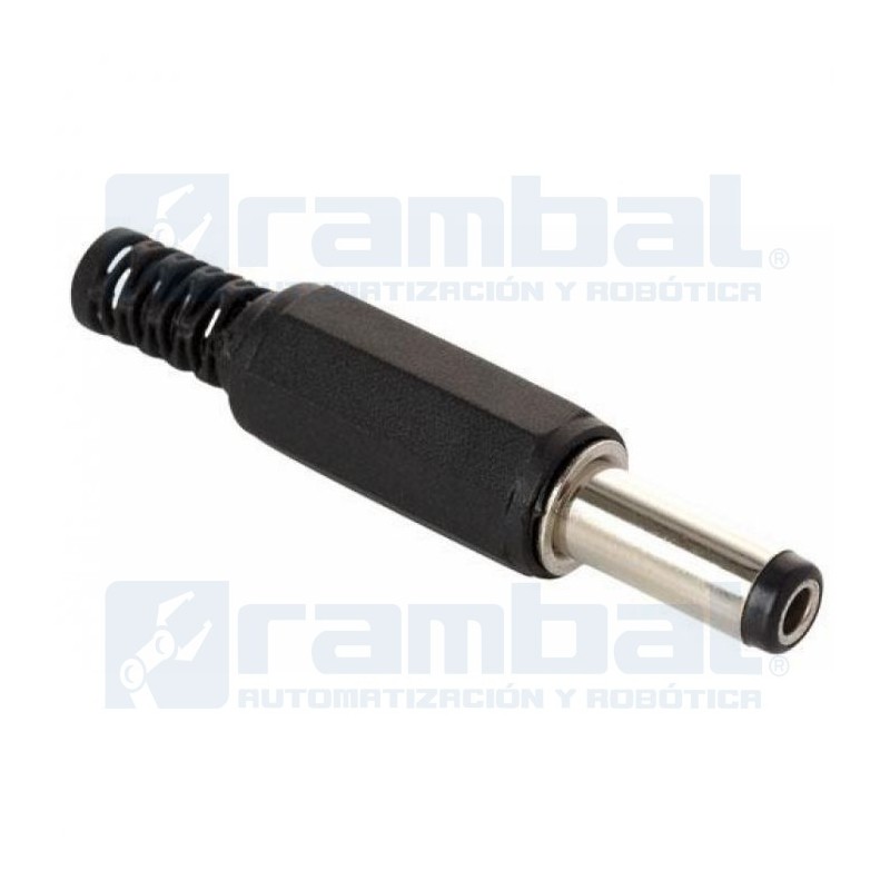 R-Conector Jack macho 2.1mm x 5.5mm