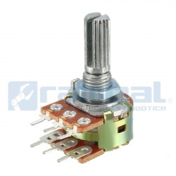 Potenciometro WH148 50Kohm-Doble lineal rotativo