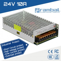 Fuente de Poder Switching 24V 10A
