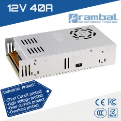 Fuente de Poder Switching 12V 40A
