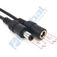 Cable extension CC 5 mts Jack 5.5x2.1