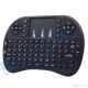 Mini Teclado inalámbrico con panel táctil.
