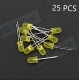 LED Basico Amarillo - 5mm - 25pcs