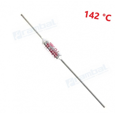 Fusible térmico RY142 - Thermal Fuse RY142 250V (10A) / 142°C