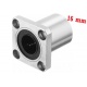 Rodamiento lineal 16mm brida LMK6UU