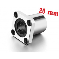 Rodamiento lineal 20mm brida LMK20UU.