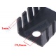 Disipador de calor de 10x15x20 mm, para componentes TO-220