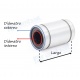 Rodamiento lineal 12mm LM12UU