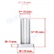 Rodamiento lineal 5mm LM05UU