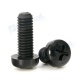 Set 20 Tornillos y Tuercas M2 x 10mm de acero inoxidable, cabezal redondo cruz