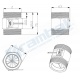 Sensor de Caudal 2 pulgadas YF-DN50 Acero Inox.