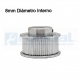 Polea Dentada GT2 60 Dientes Ancho 10mm- 8mm Diámetro Int.