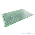 Tarjeta PCB perforada 100x150mm Simple Faz