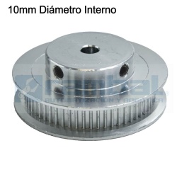 Polea Dentada GT2 60 Dientes Ancho 6mm- 10mm Diámetro Int.
