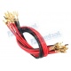 5 Cables conector de Doble Terminal horquilla en U