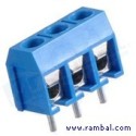 Terminales Tornillo 5mm PCB (3 Pines)