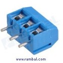 Terminales Tornillo Bornera 5mm PCB (3 Pines)