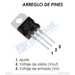 Regulador De voltaje LM317T