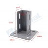 SOPORTE PARA PERFIL DE ALUMINIO 3030