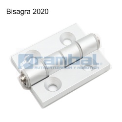 Bisagra de aluminio para perfiles 20x20