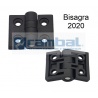 Bisagra de plástico para perfiles 20x20