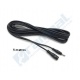 Cable extension CC 5 mts Jack 5.5x2.1