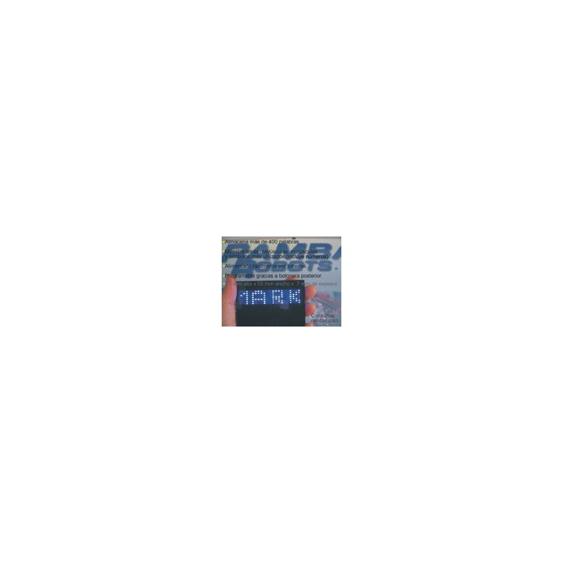 Marketing Display (Azul)