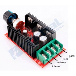 Regulador Velocidad motor DC PWM 10 - 50V /40 A / 2000w