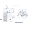 LED RGB Catodo Comun Ultrabrillo 5mm