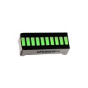 Led 10 Segmentos Modelo Grafico Barra. Color verde