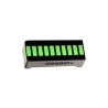 Led 10 Segmentos Modelo Grafico Barra. Color verde